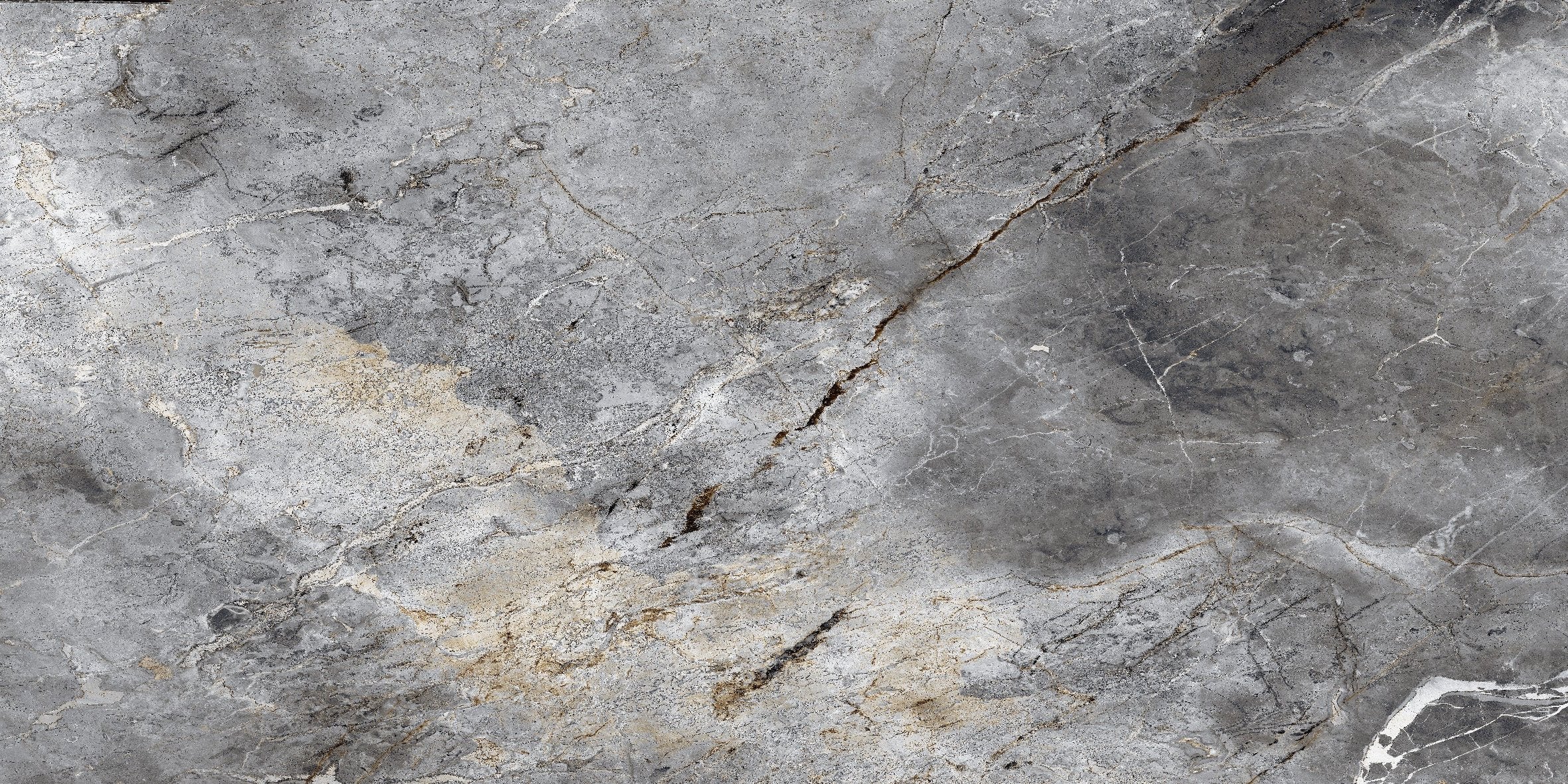 Bodenfliese Florian nero hochglanz 120x60 cm