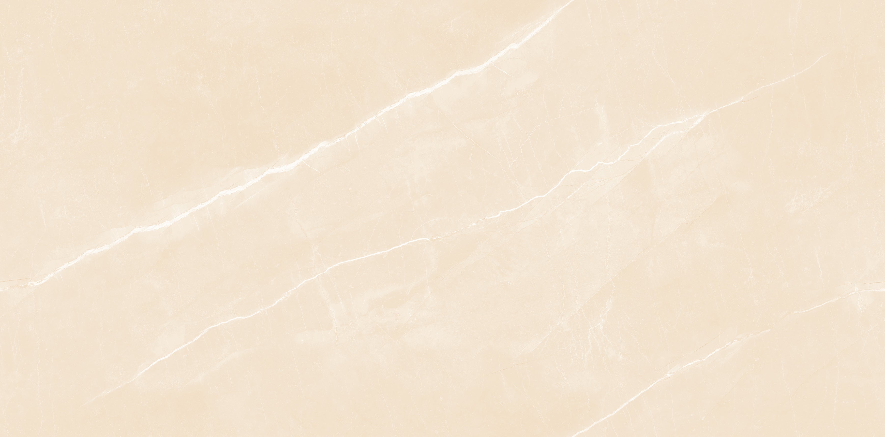 Bodenfliese Marmi Armani Crema hochglanz 120x60 cm