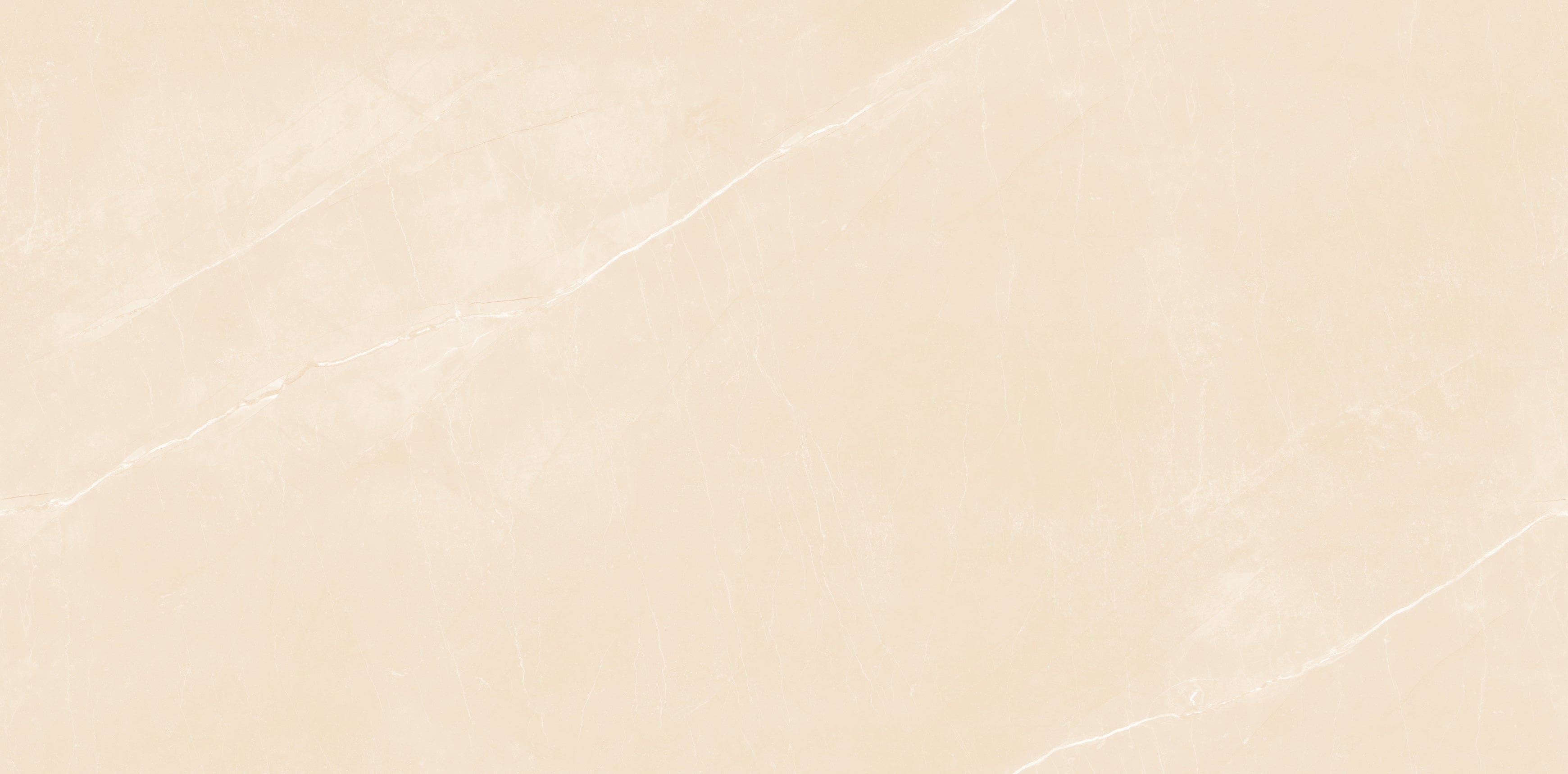 Bodenfliese Marmi Armani Crema hochglanz 120x60 cm