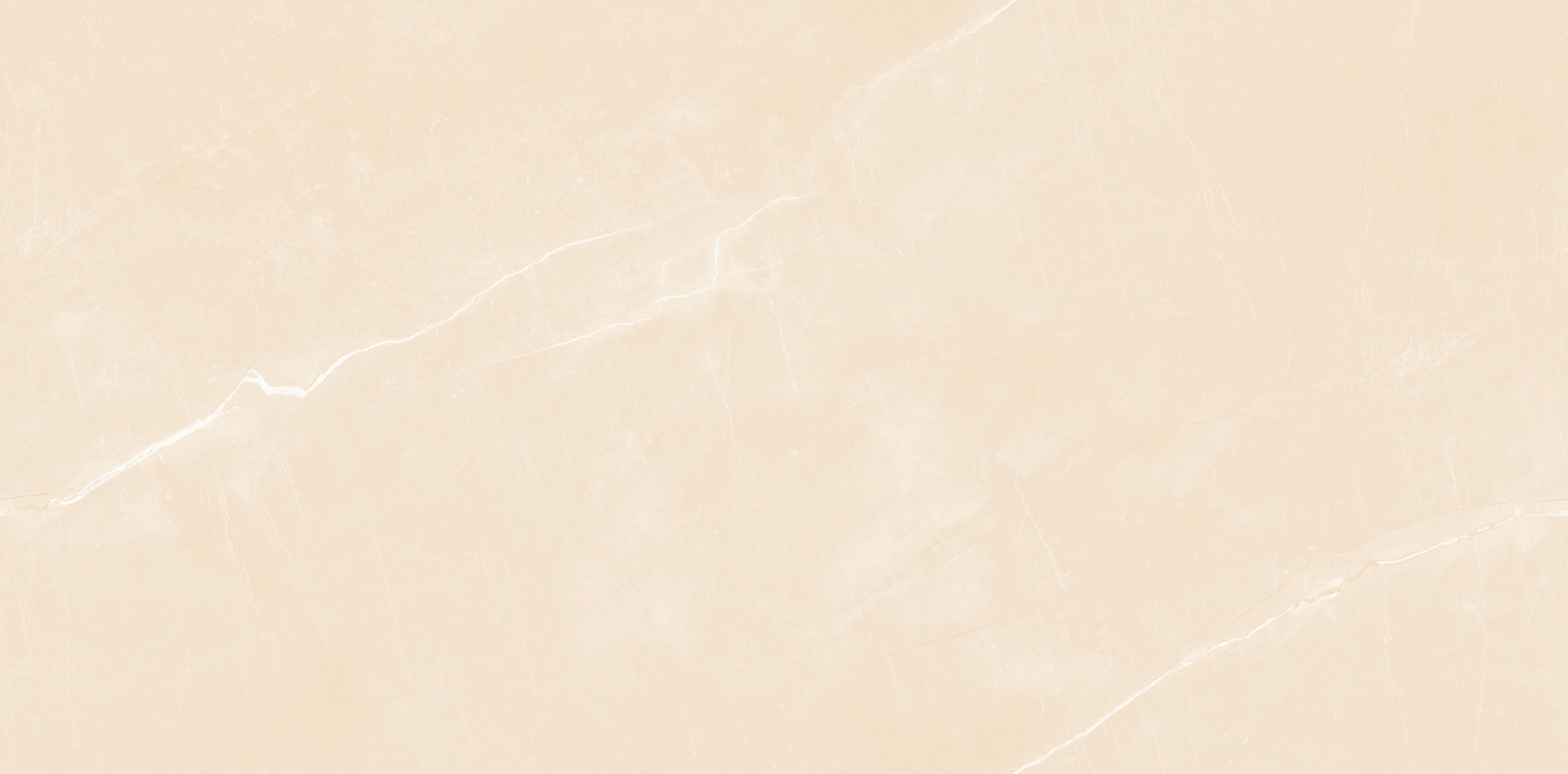 Bodenfliese Marmi Armani Crema hochglanz 120x60 cm