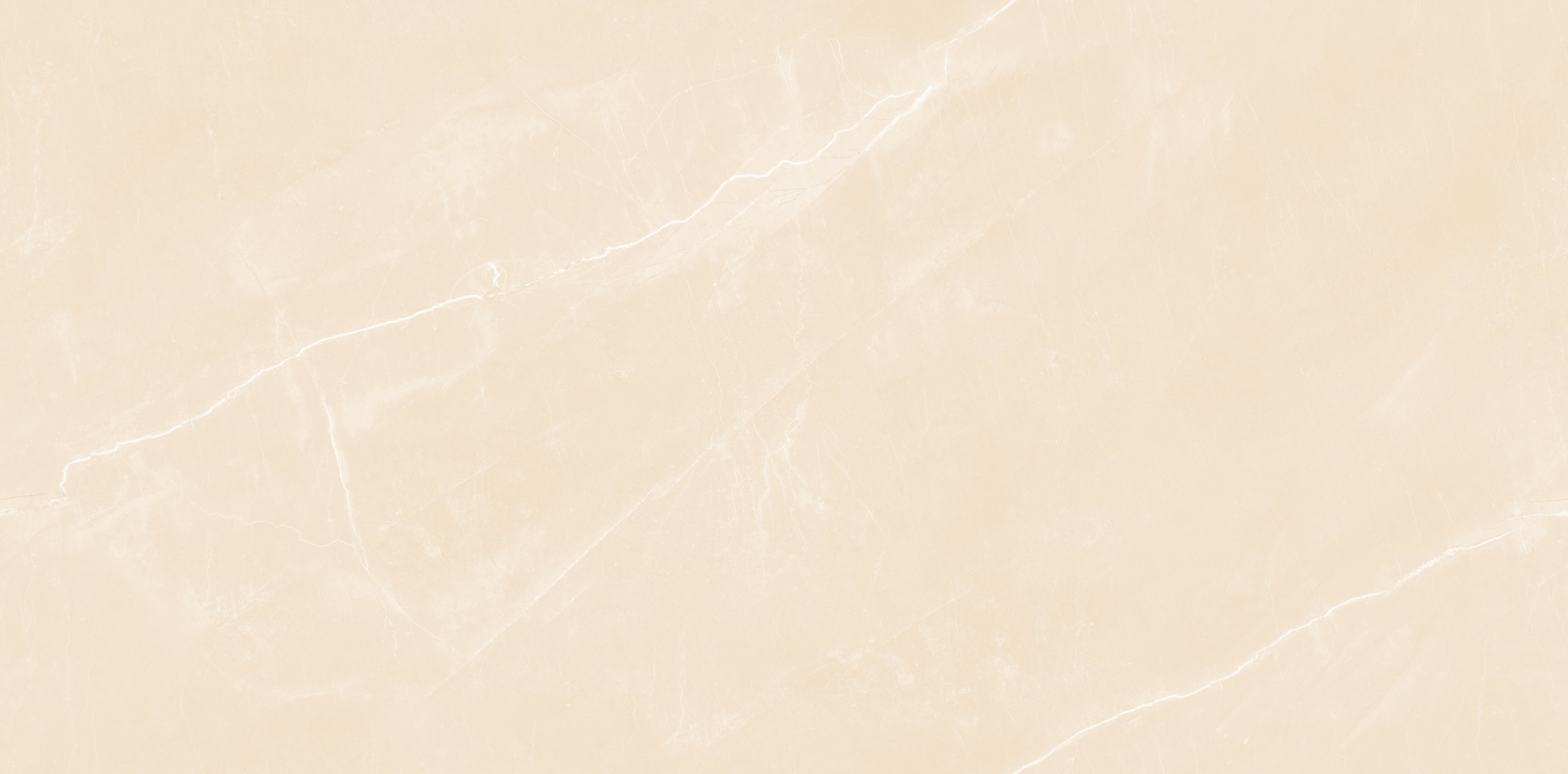 Bodenfliese Marmi Armani Crema hochglanz 120x60 cm