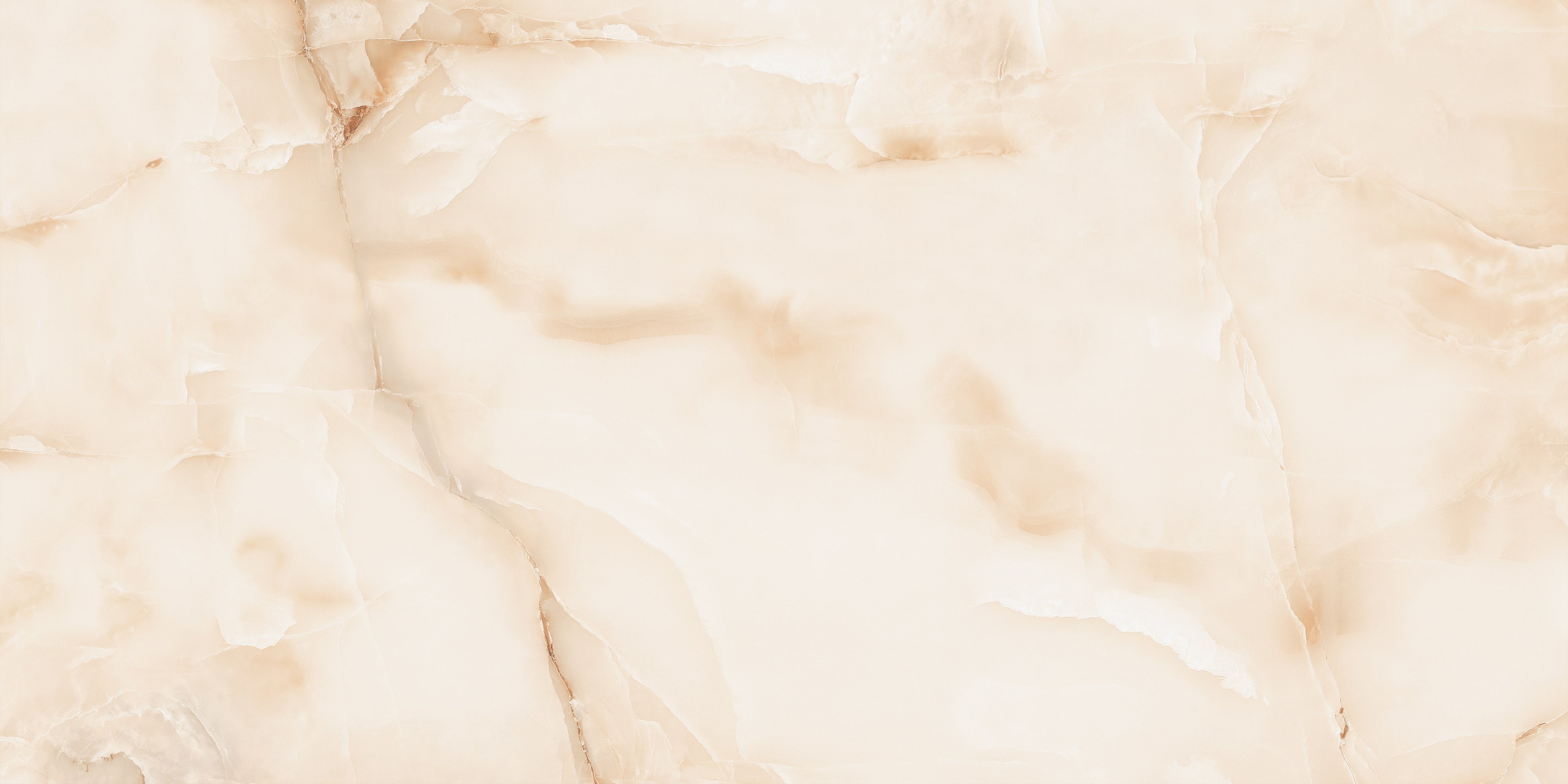 Bodenfliese Onyx Crema hochglanz 120x60 cm