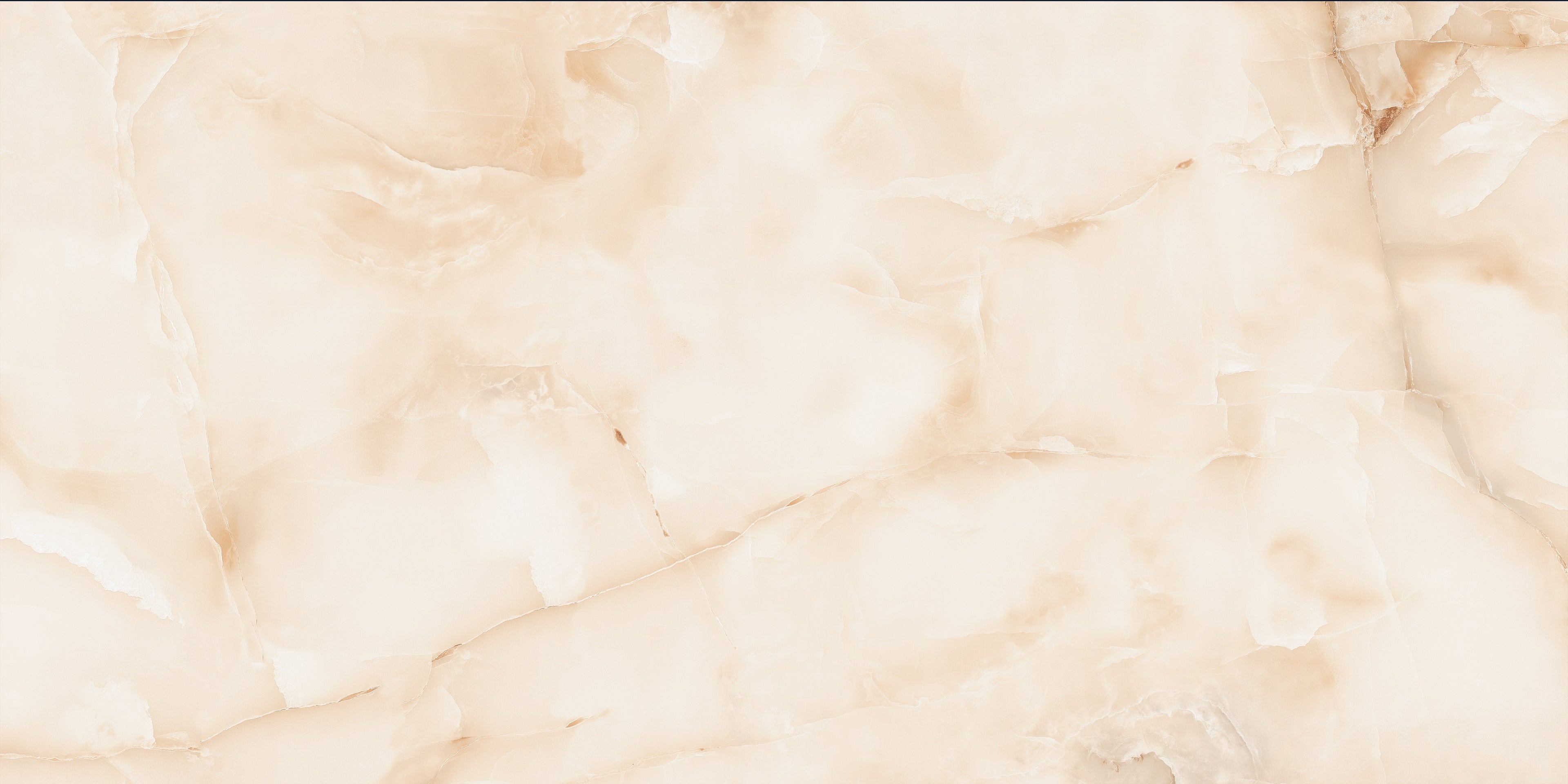 Bodenfliese Onyx Crema hochglanz 120x60 cm