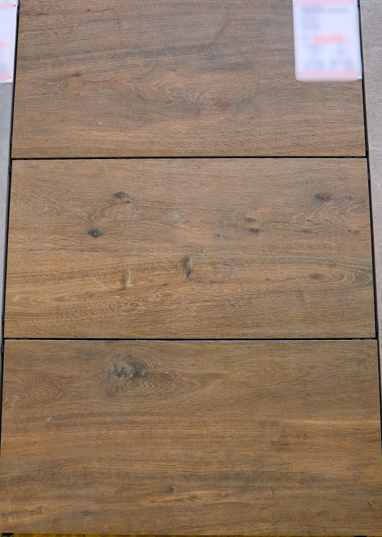Terrassenplatte Woodlight Marrone 40x80x2 cm matt