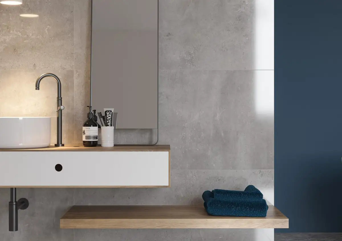 Bodenfliese Softcement Silver