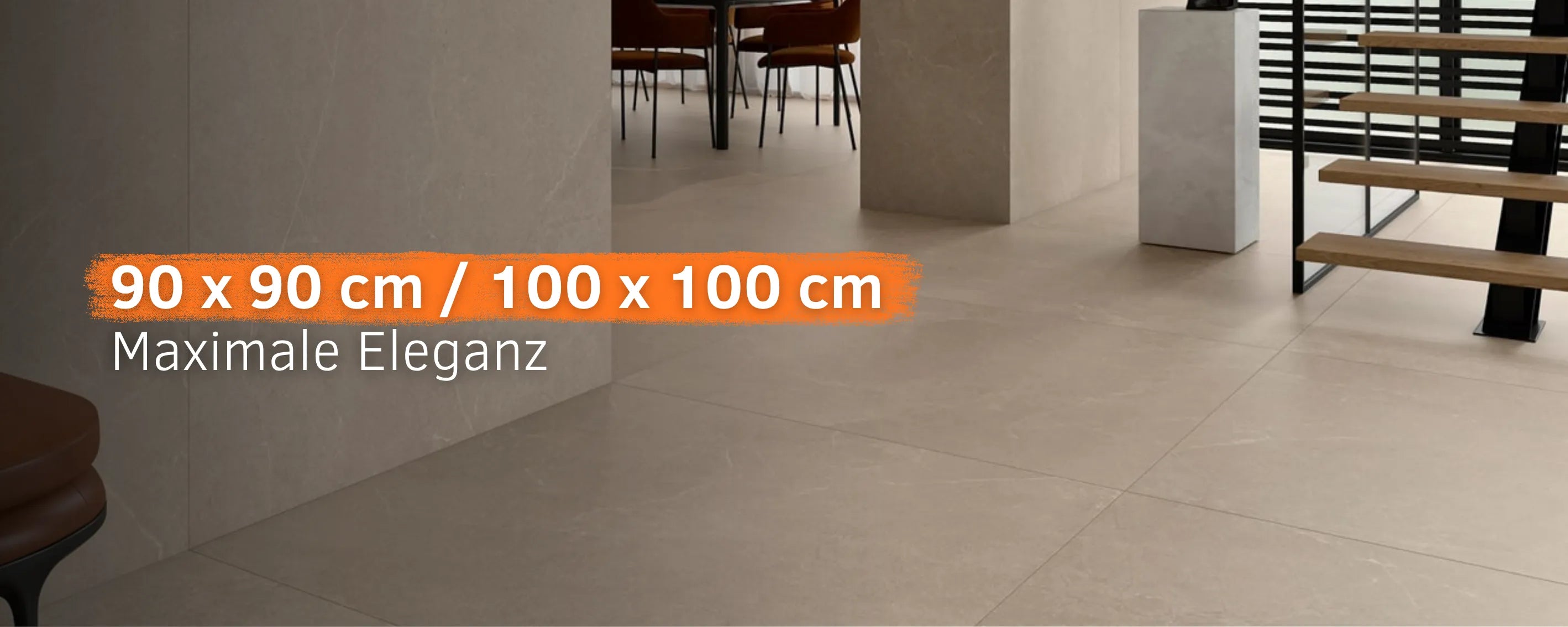 Fliesen in 90x90 | 100x100