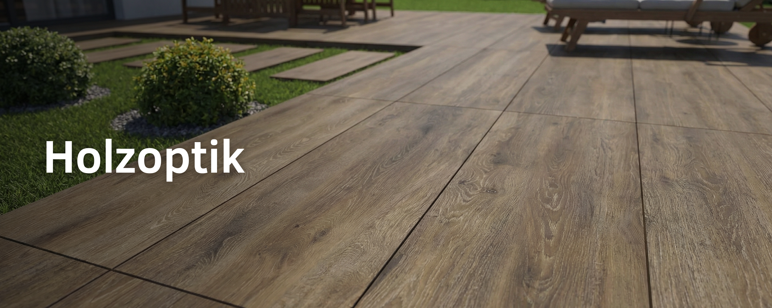 Fliesen in Holzoptik