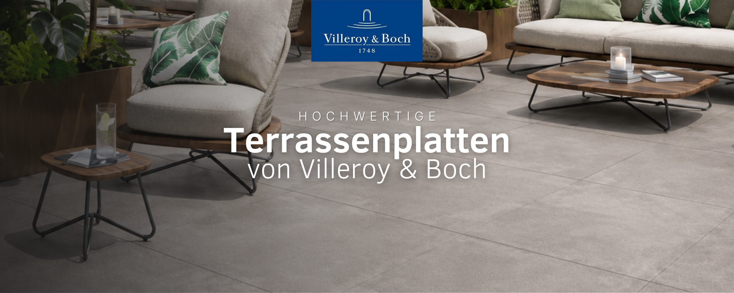 Villeroy & Boch Terrassenplatten