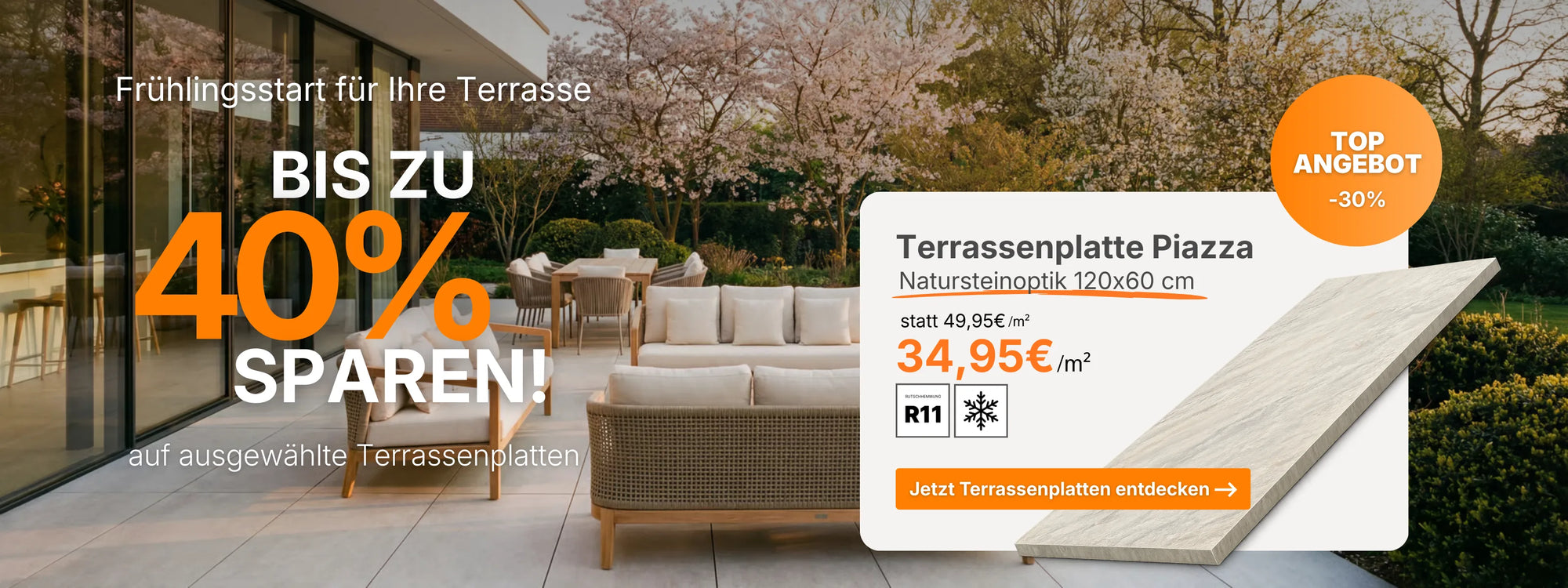 Terrassenplatten