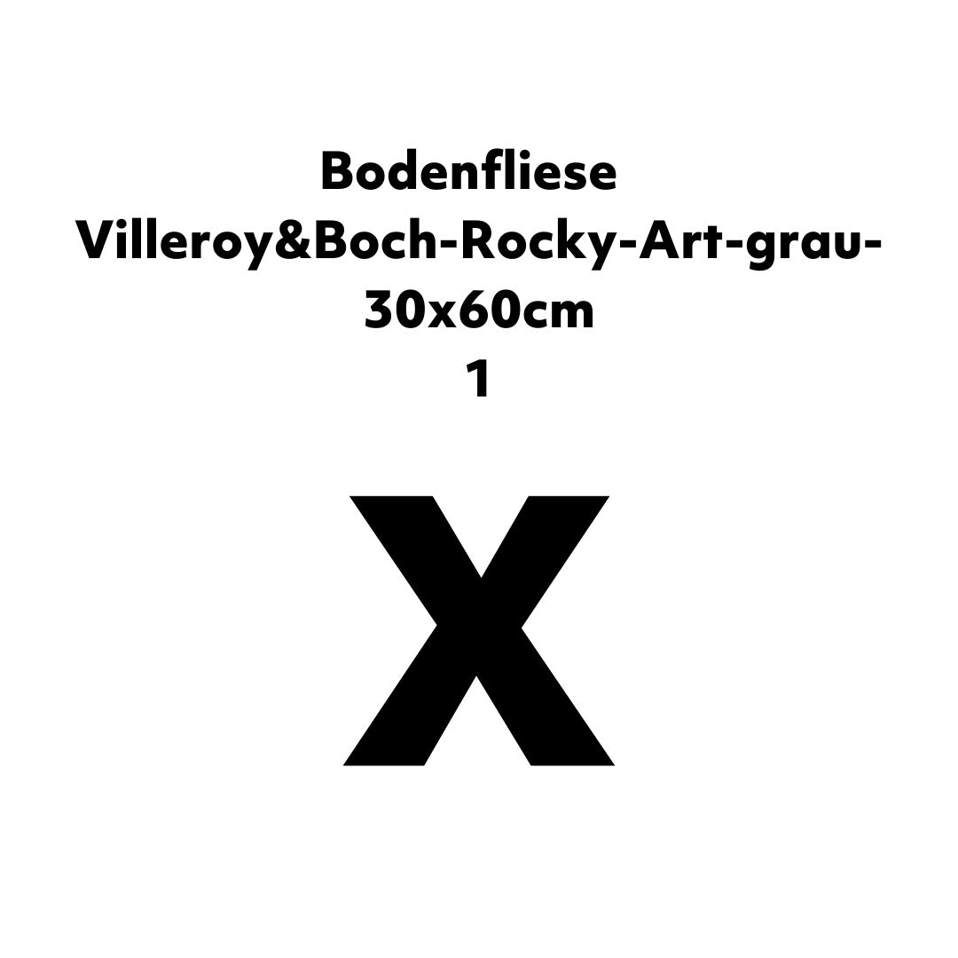 Bodenfliese Villeroy &amp; Boch Rocky Art