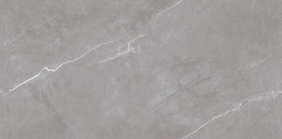 Bodenfliese Marmi Armani Grey hochglanz 120x60 cm – Textur