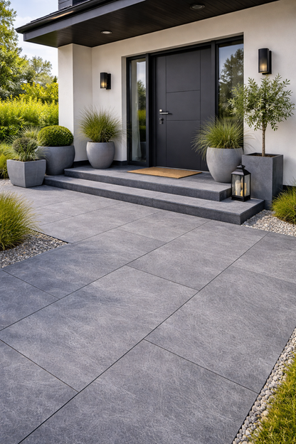 Terrassenplatte Piazza grey 120x60x2 cm