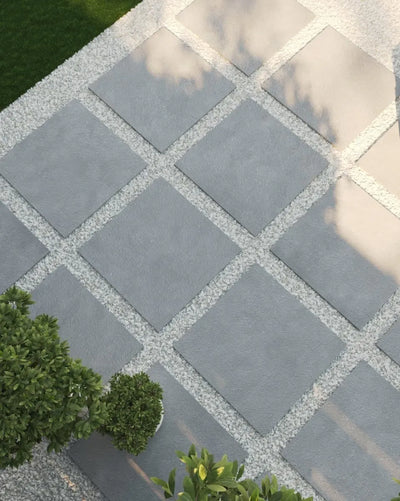 Terrassenplatte Betonico Grau – Textur