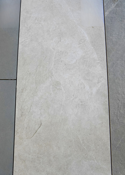 Terrassenplatte City Wave White 120x60 cm