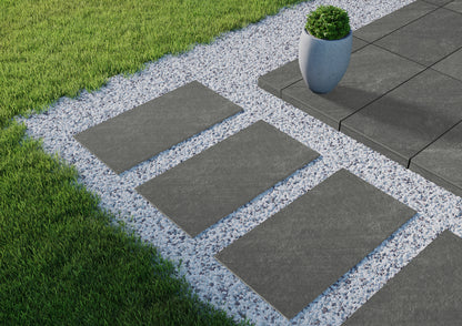 Terrassenplatte Testo Grafit 120x60x2 cm