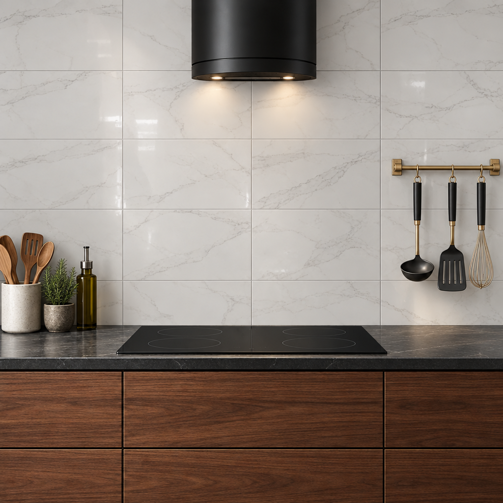 Wandfliese Marvellous Calacatta Glz – Textur