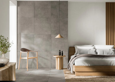 Bodenfliese Concrete Taupe