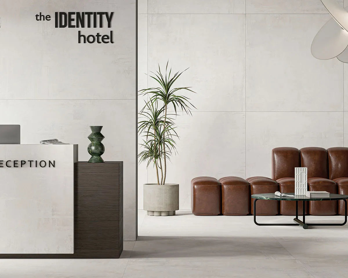 Bodenfliese Identity Pearl – Textur