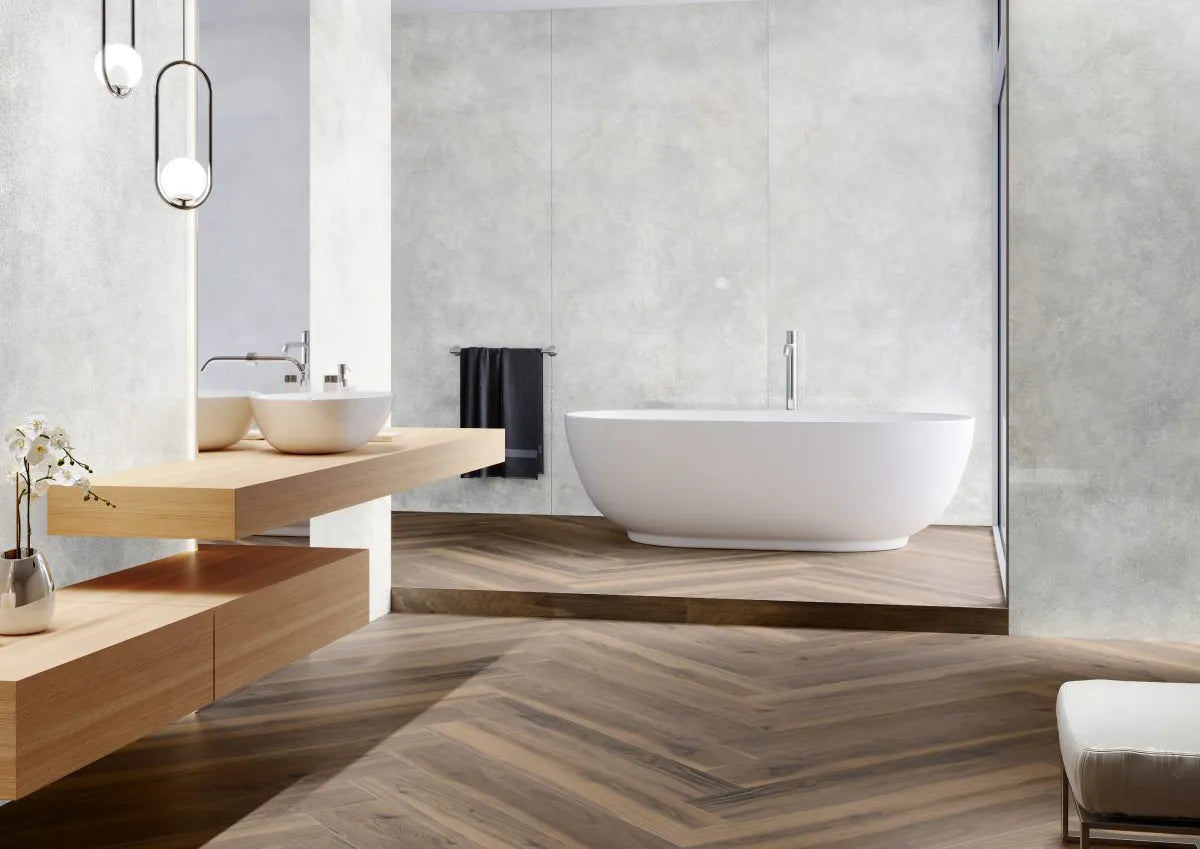 Bodenfliese Gres Modern Concrete Ivory