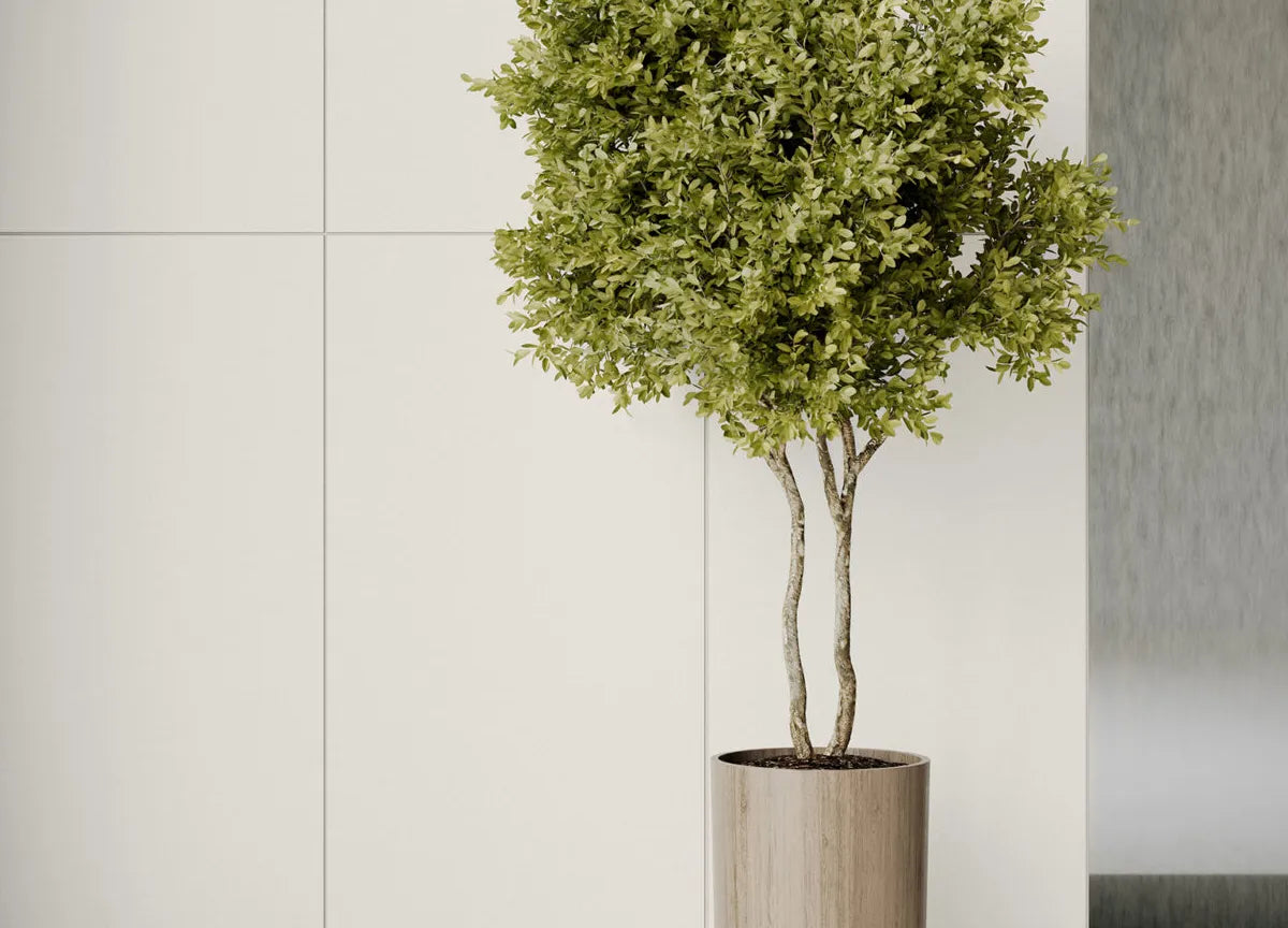 Bodenfliese Monolight White