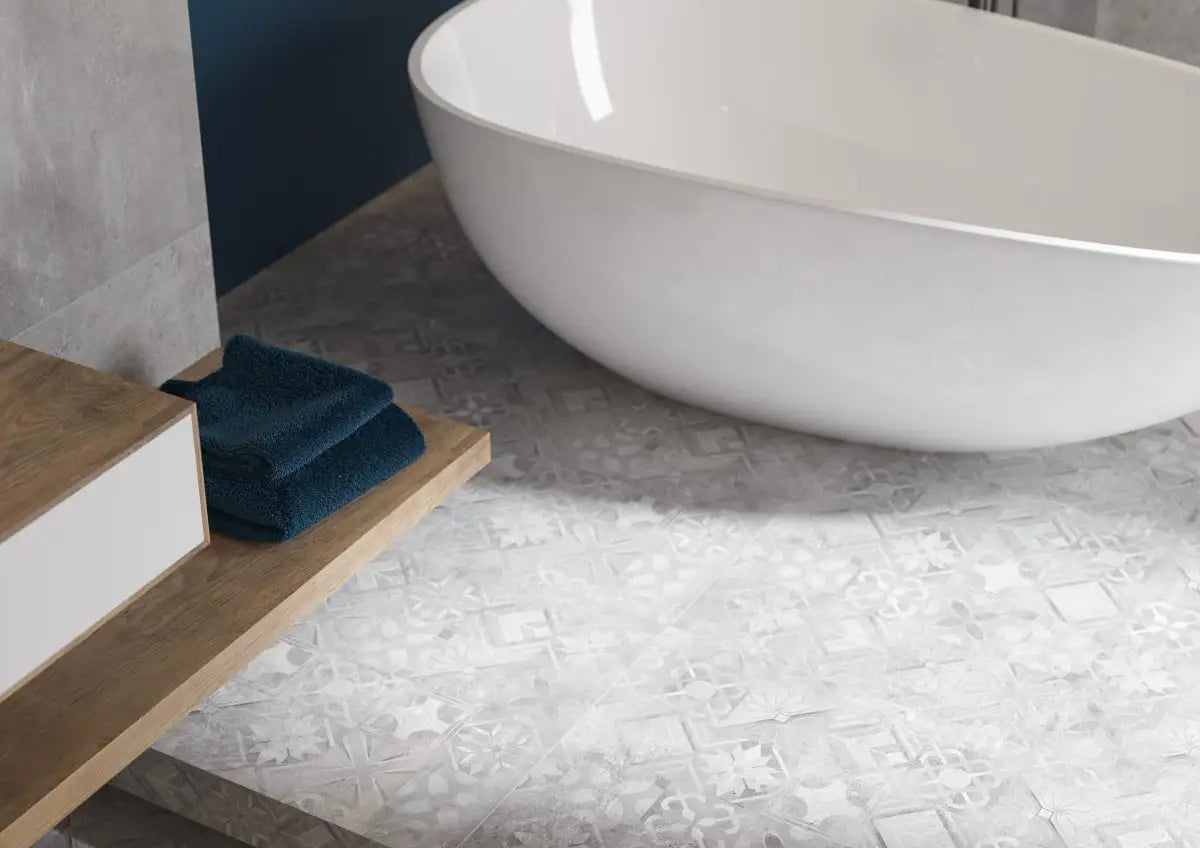 Bodenfliese Softcement Silver