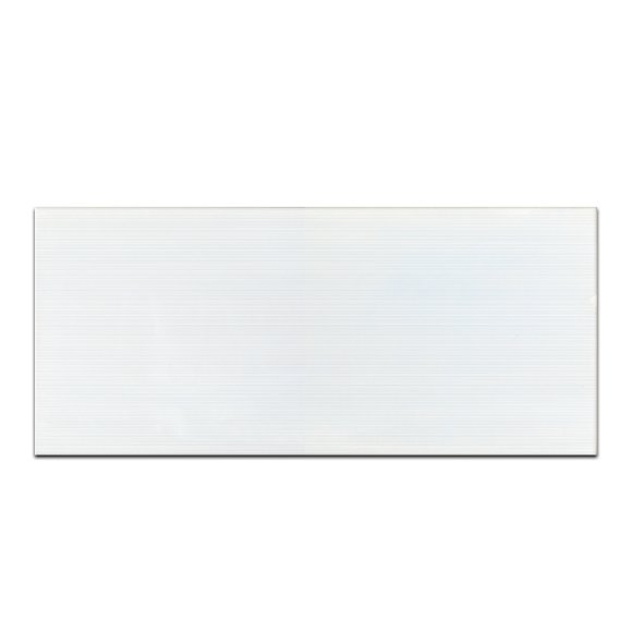 Wandfliese Matrix weiß liniert 30x60 cm